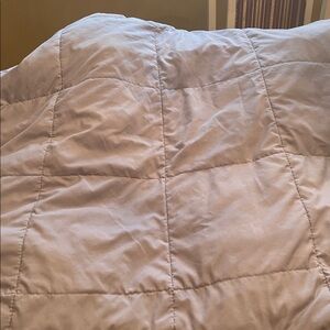 Lavender and gray Comforter Set